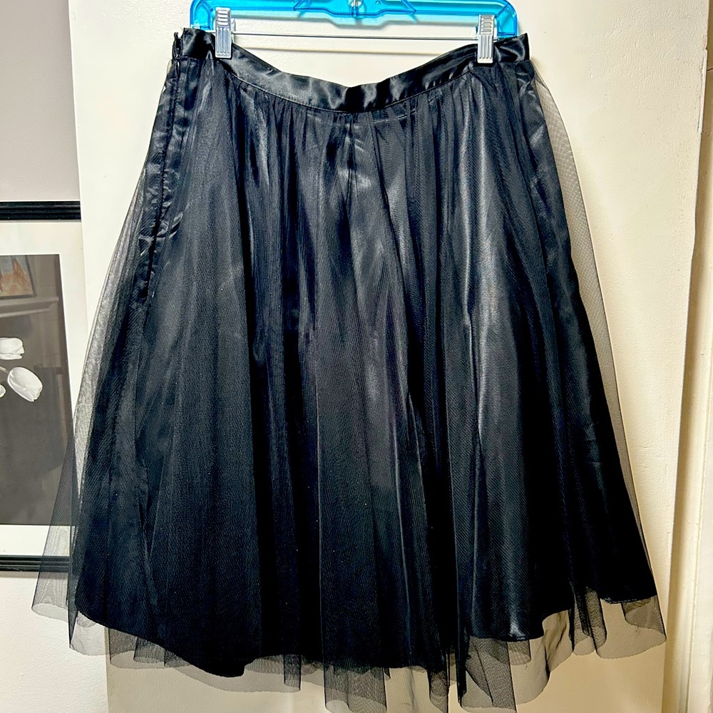 Marina midi tulle skirt